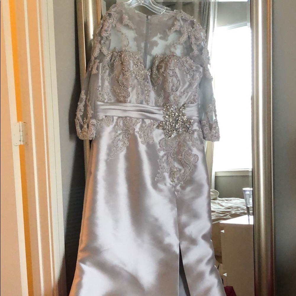 Silver gown